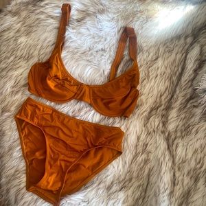 NWOT Venus Bronze Bikini Set